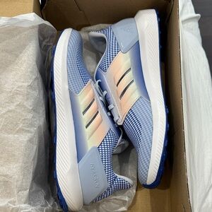 Adidas Gradient Blue and White Trainers- size 5.5